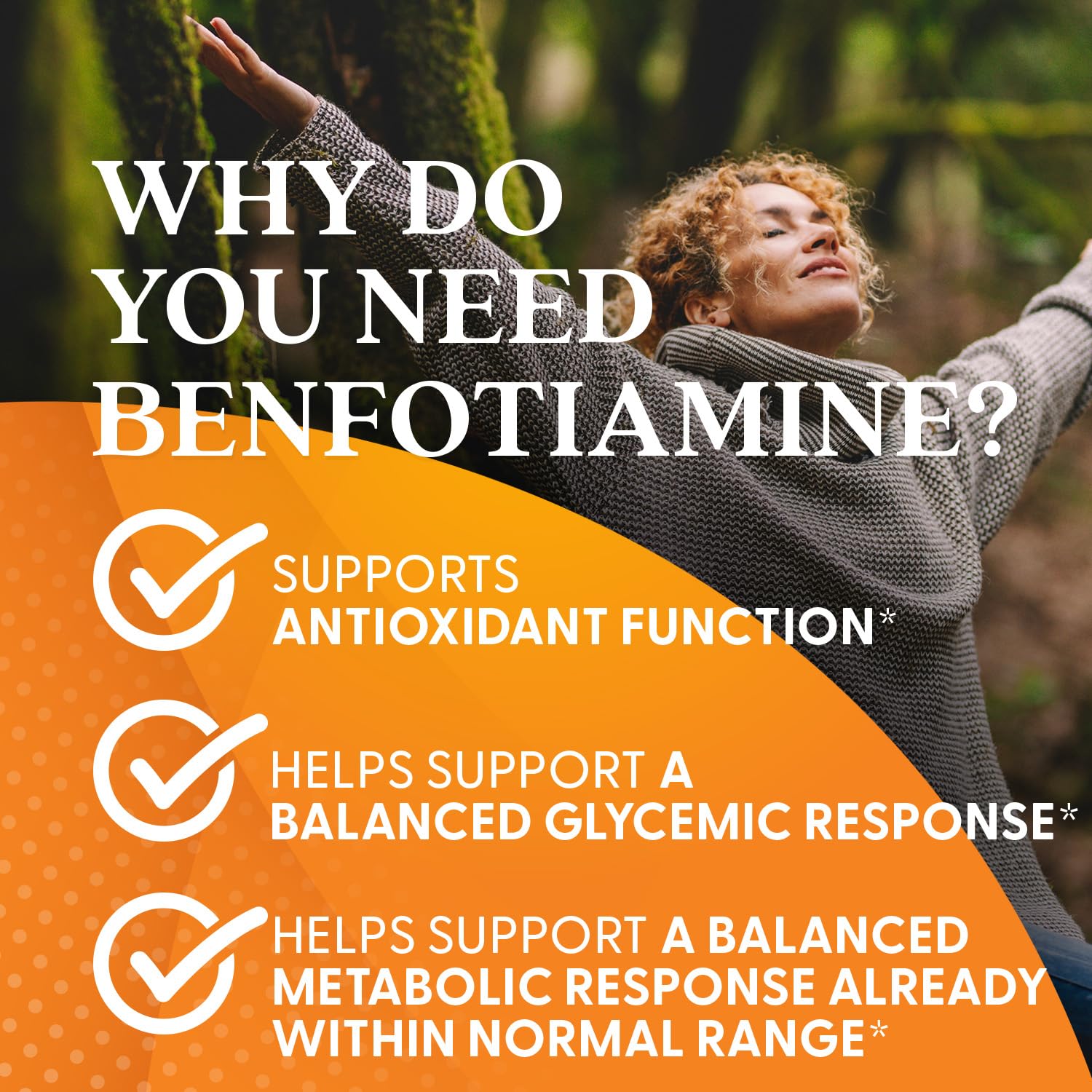 Doctor's Best Benfotiamine sealed packaging preserves freshness and potency