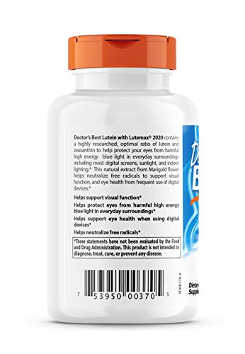 Doctors Best Lutein visual scene showing blue light protection