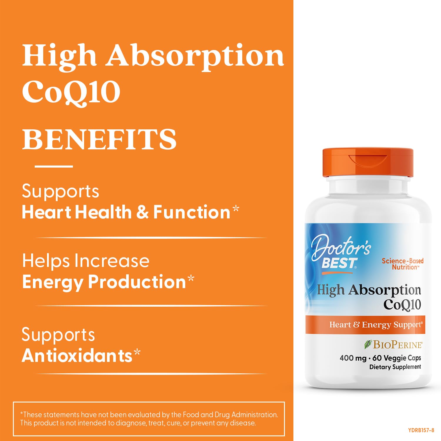 Bottle pour demonstrates easy daily dosage for steady heart and energy benefits