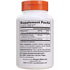 Doctor's Best capsules arranged for a fitness recovery setup.