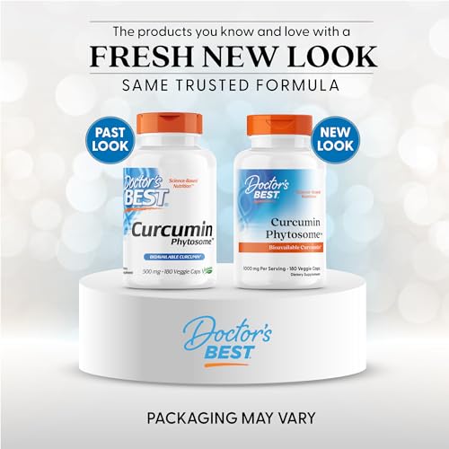 Doctors Best Curcumin Phytosome bottle label highlights vegan, non-GMO, gluten-free, soy-free formulation