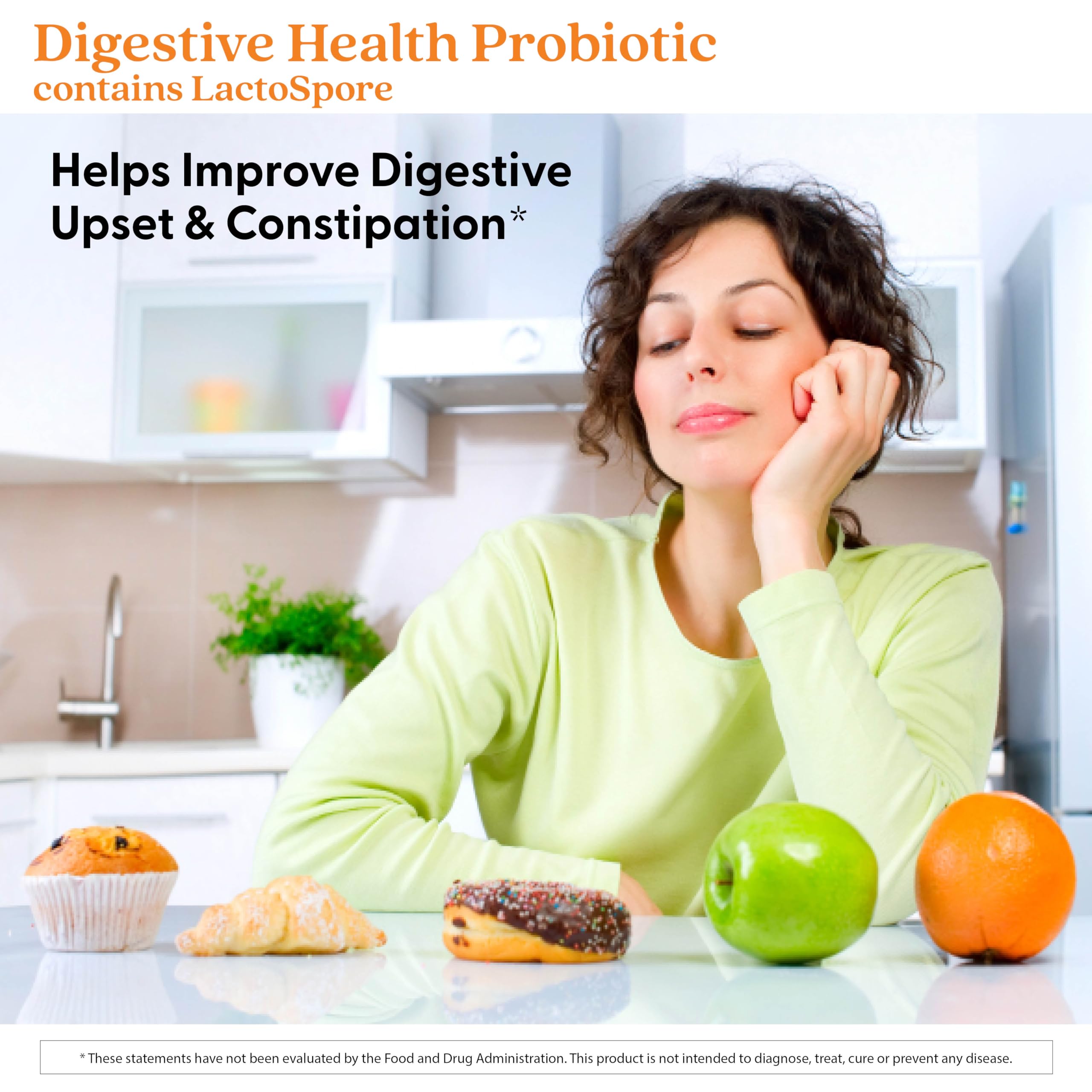 Doctor's Best Digestive Health bottle beside a glass of water for daily use