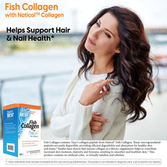 Close-up of the Doctor's Best label with Naticol type I collagen.