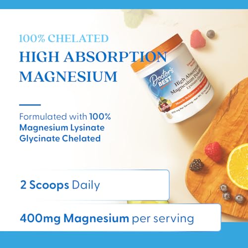 Doctor's Best powder dissolves in water to create refreshing fruit-punch flavor.