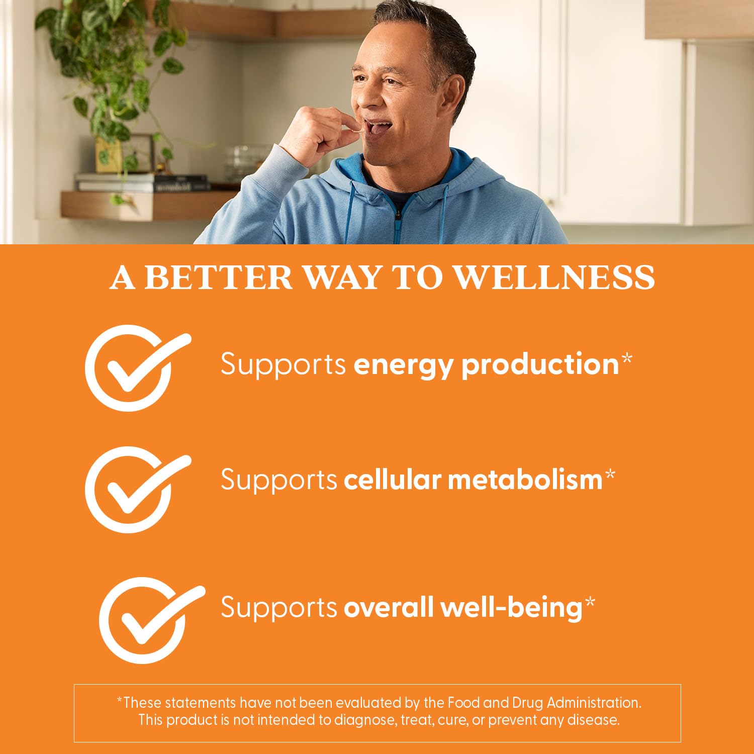 Doctor's Best Fully Active B Complex product shot emphasizing energy.