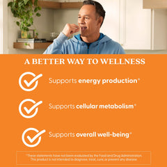 Doctor's Best Fully Active B Complex product shot emphasizing energy.