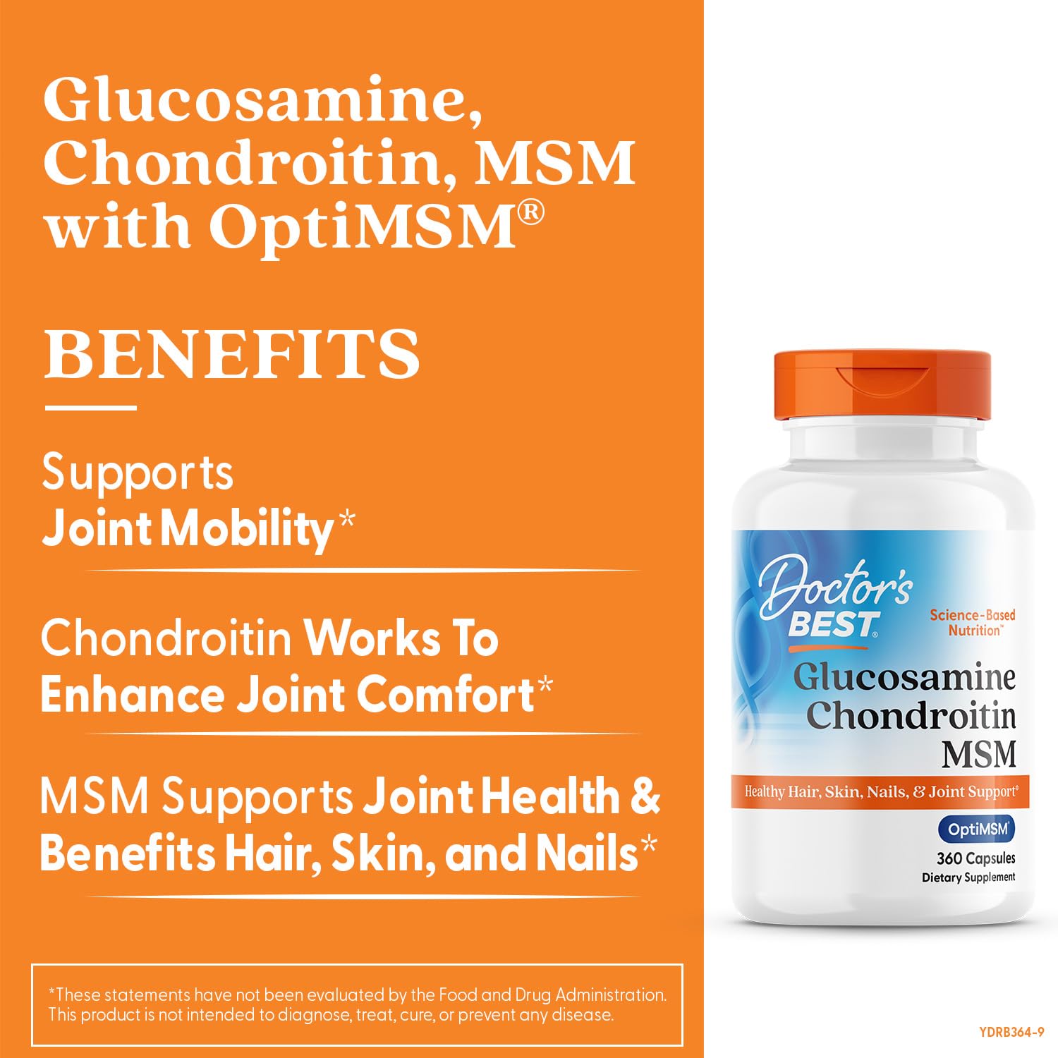 Doctor's Best capsules for daily joint support during activity