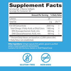 Goldenomega label on Doctor's Best bottle highlighting quality