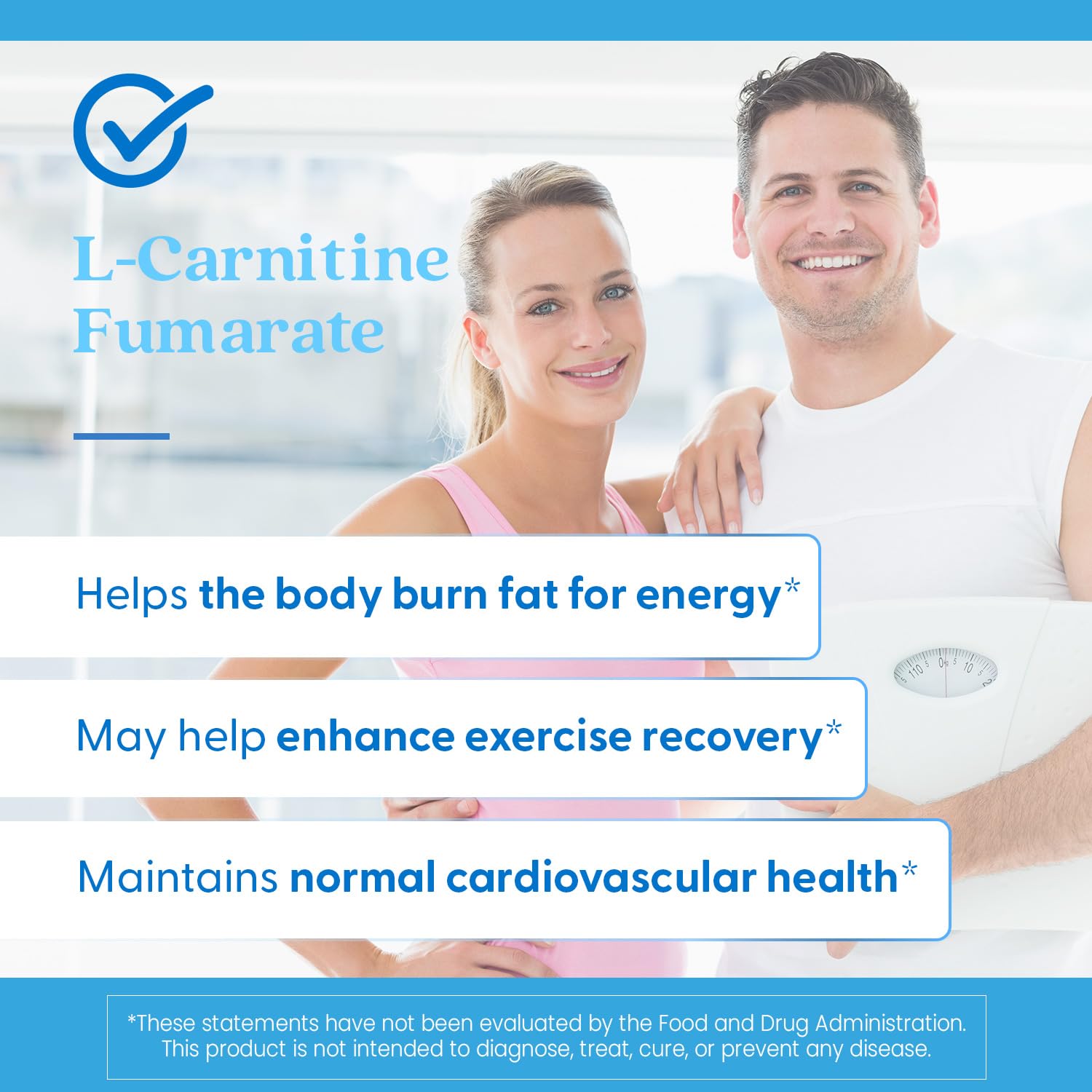 Ingredient list for Doctor's Best L-Carnitine Fumarate formula