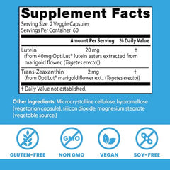 Doctor's Best Lutein OptiLut marigold-label packaging