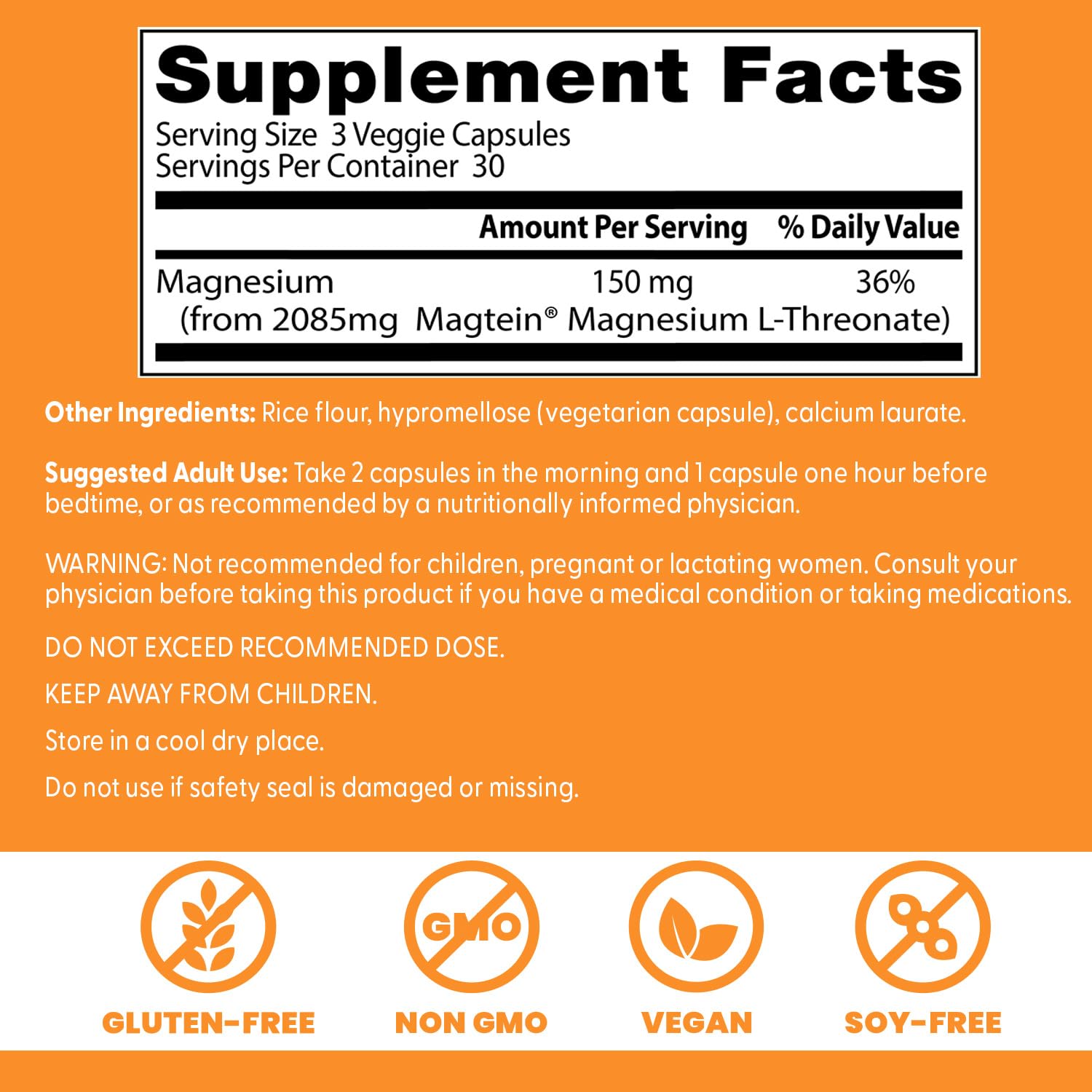 Doctors Best bottle with vegan gluten-free seal