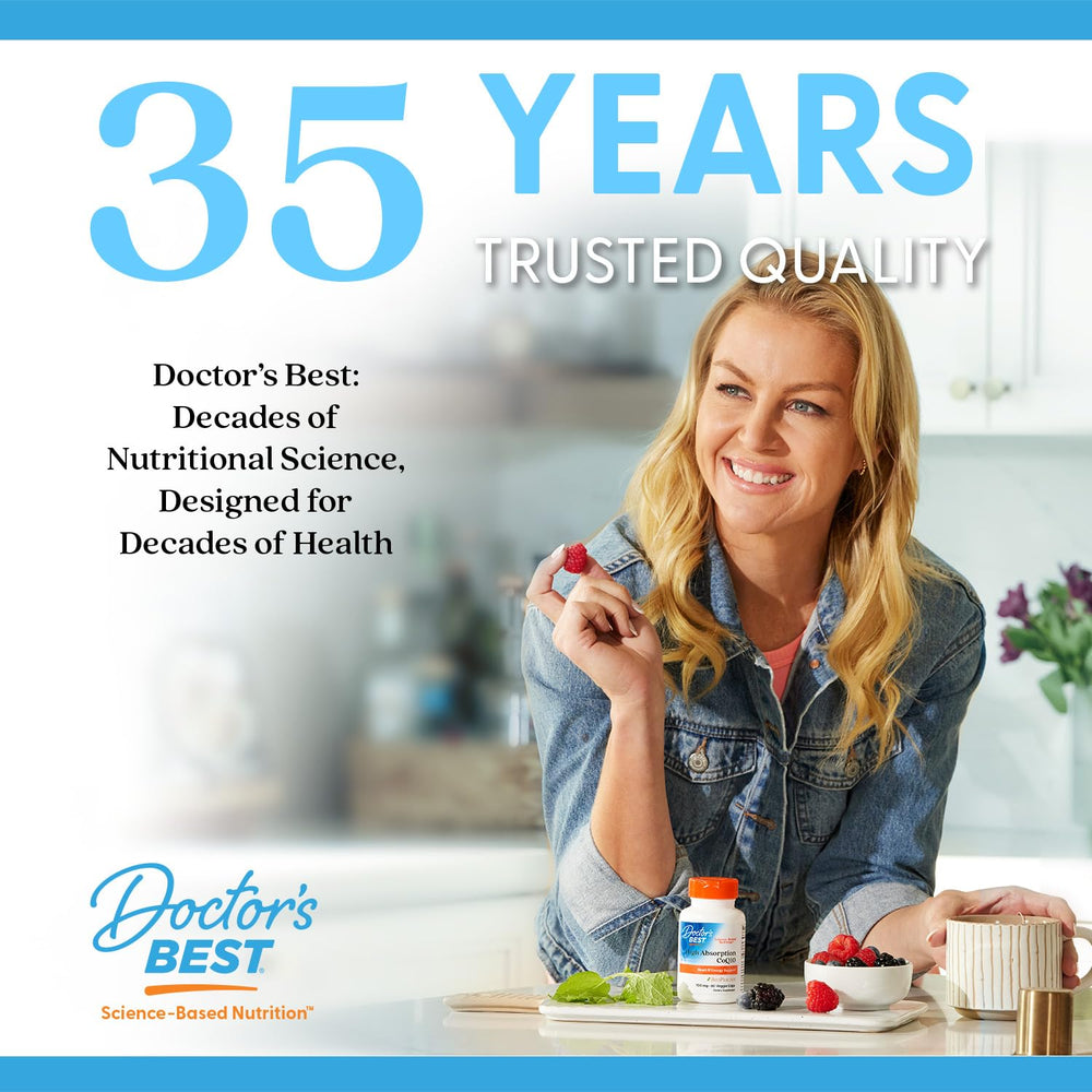 Lifestyle shot of Doctor's BEST MSM bottle suggesting daily joint support