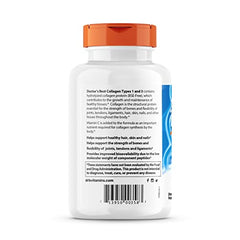 Peptan collagen peptides in Doctor's Best blend for connective tissue support.