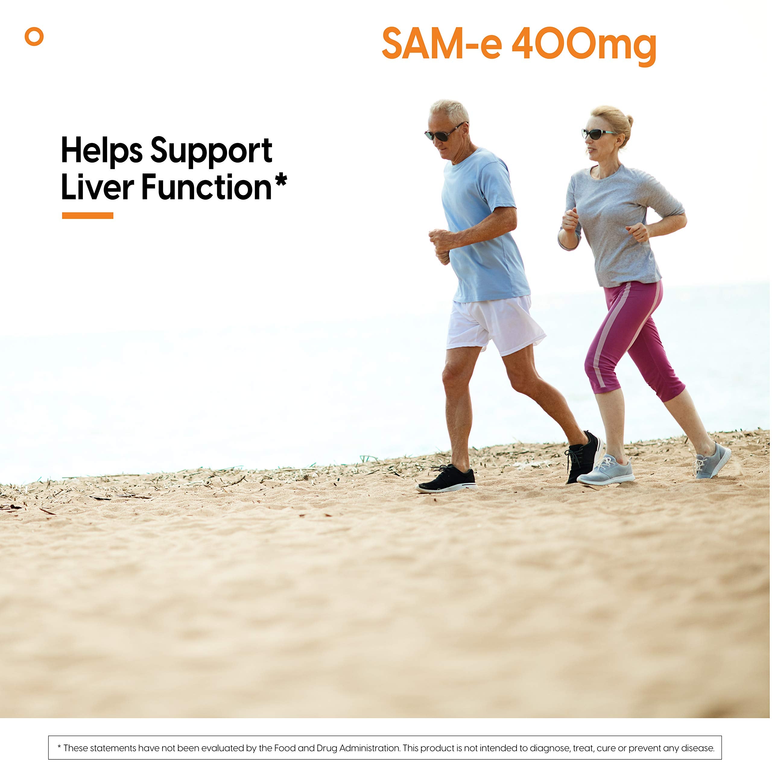 Packaging shows 60 tablets of Doctor's Best SAM-e 400