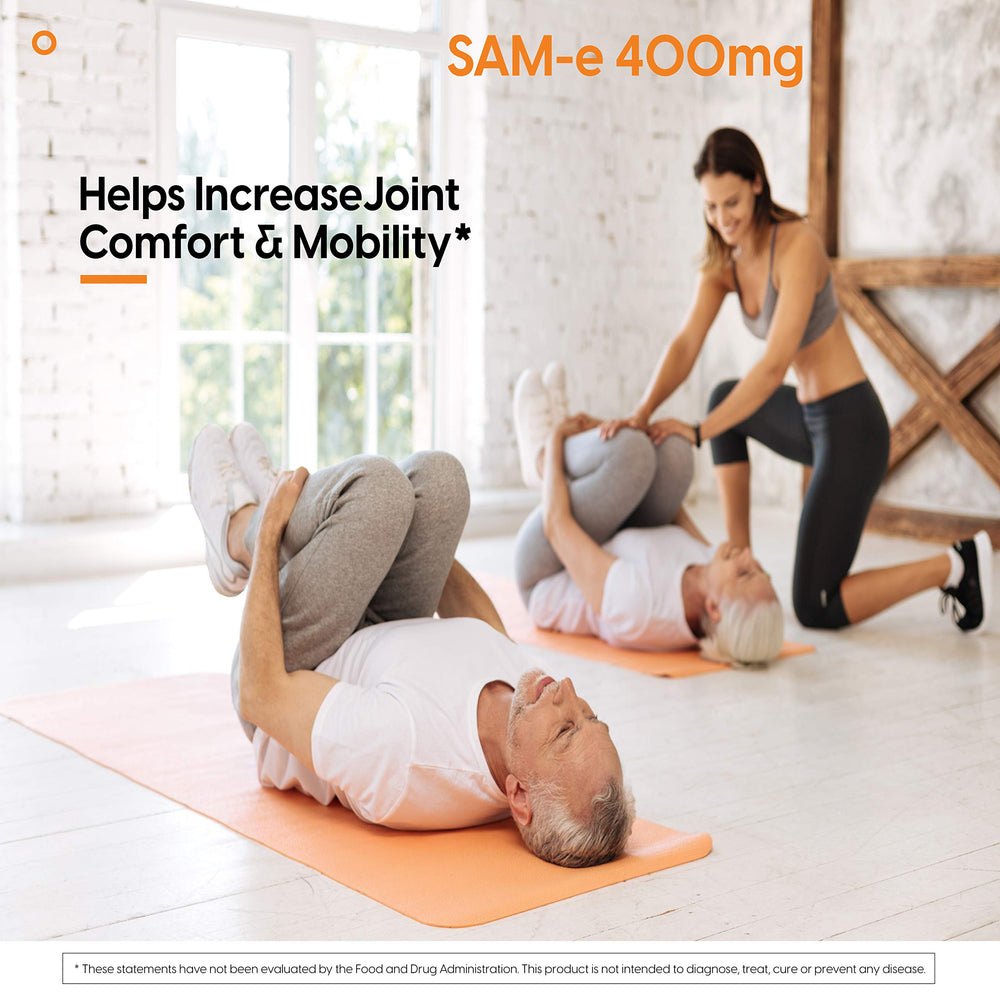 Vegan gluten-free Doctor's Best SAM-e 400 formula image