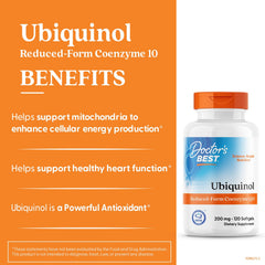 Pour shot of Doctors Best Ubiquinol bottle into a glass