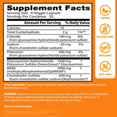 Product label highlighting gluten-free, non-GMO, and soy-free vegan GCMSM details.