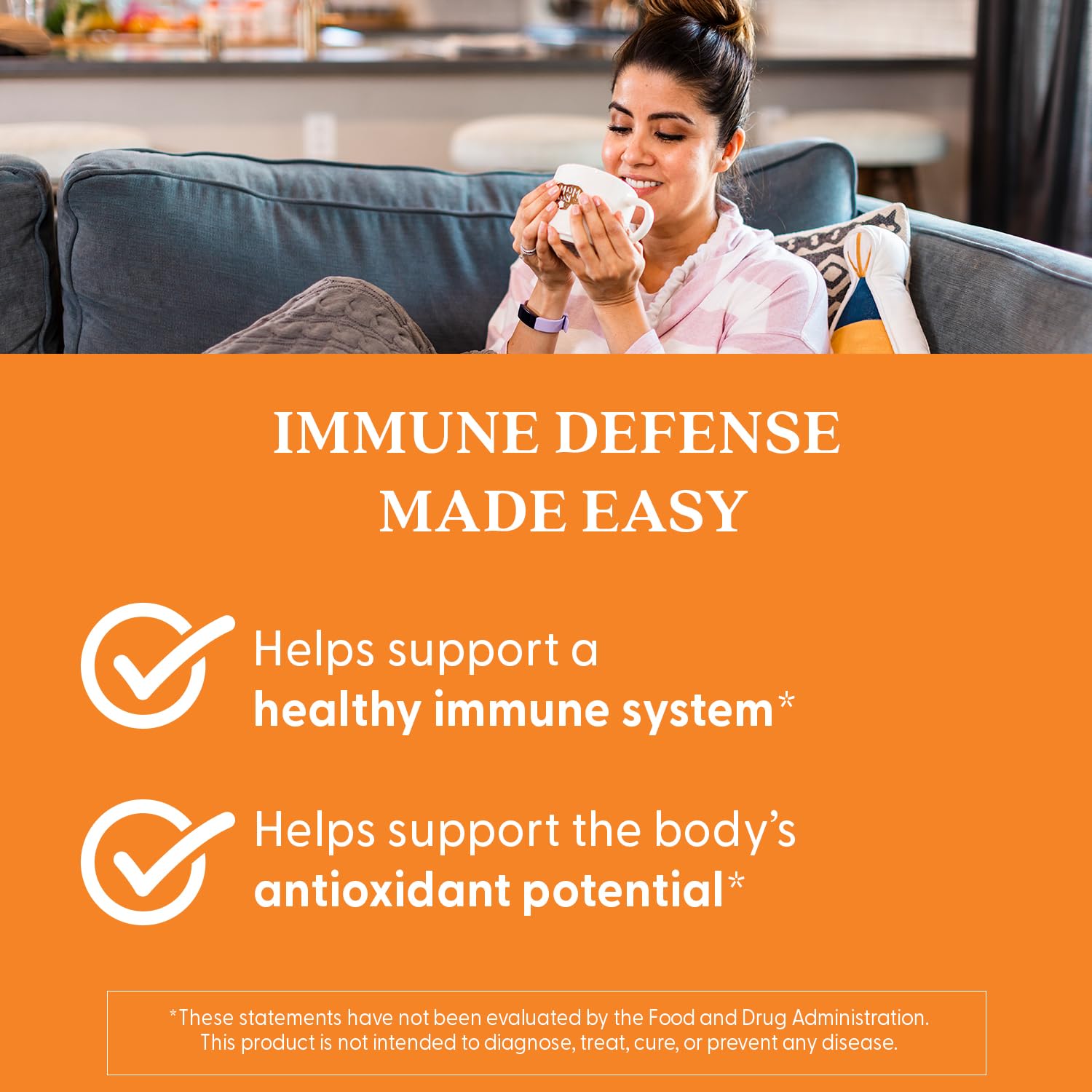 Front-label detail on Doctor's Best Vitamin C 500mg bottle noting vegan, non-GMO.