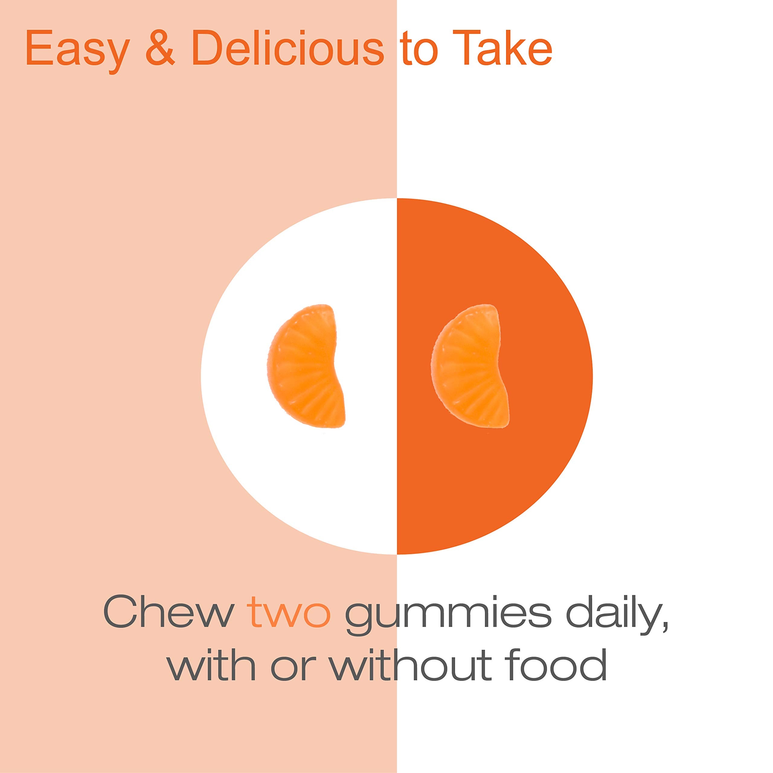 Doctor's Best Vitamin C Gummies packaging detail communicates natural ingredients.