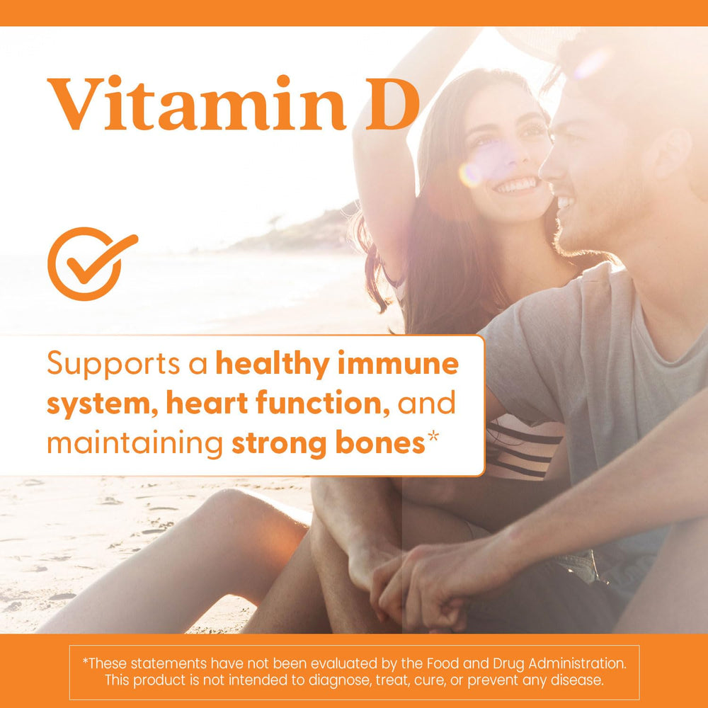 Doctor's Best Vitamin D3 supplement imagery suggests immune and bone support potential