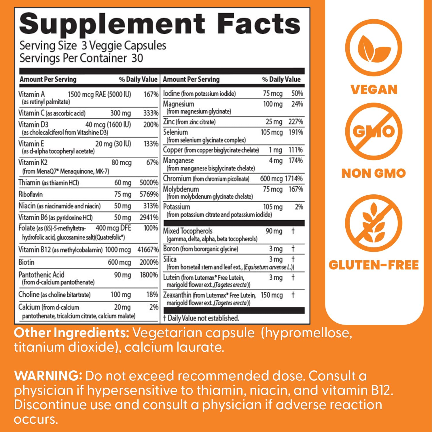 Doctor's Best Vitashine D3 plant-based label highlights sustainable sourcing.