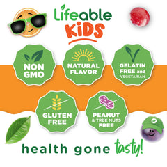 Doctors Orders Vitamin D image highlights 600 IU for bone-friendly support in kids.