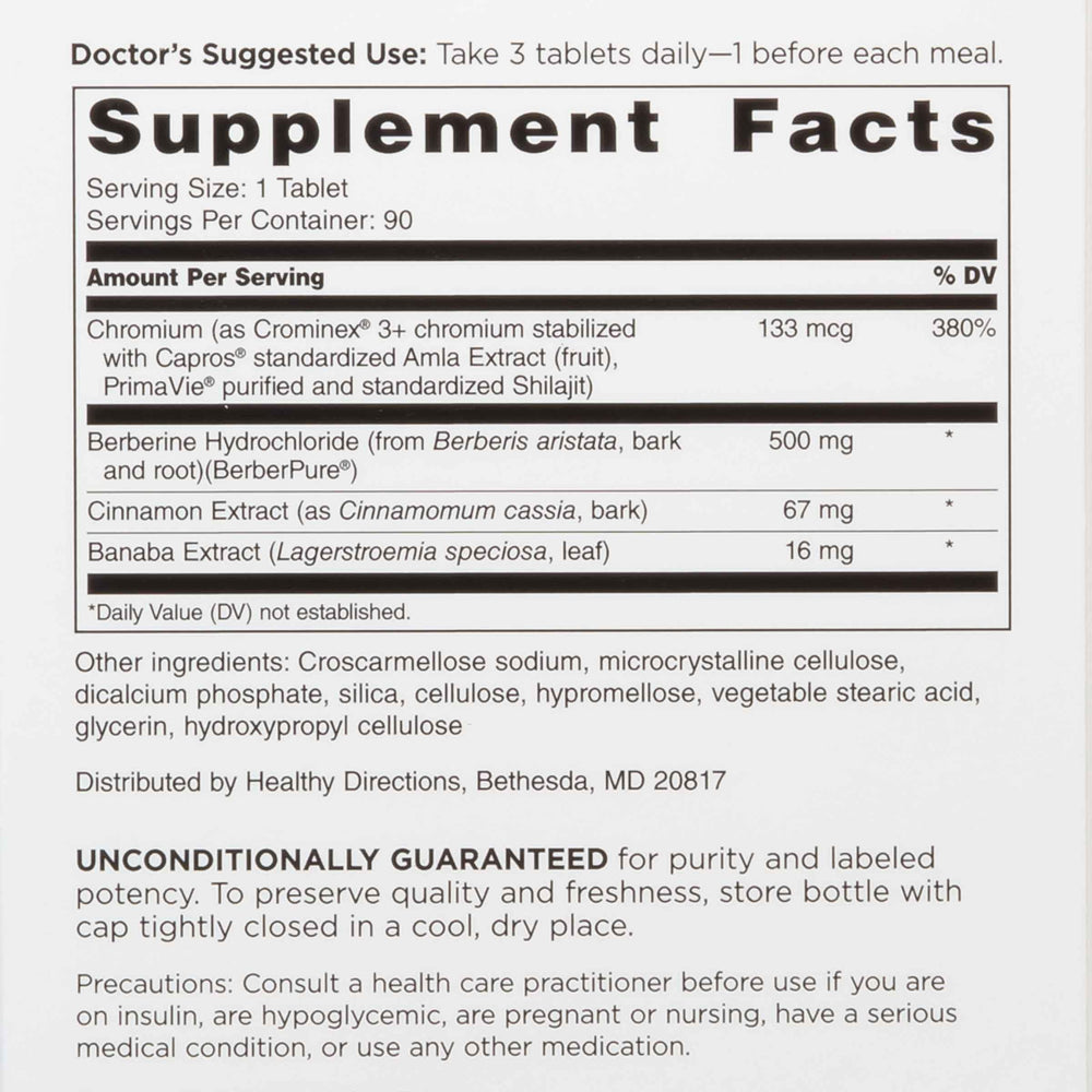 DOCTORS' PREFERRED GlucoGold capsules close-up for easy daily intake.