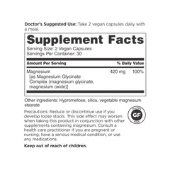 DOCTORS' PREFERRED capsules close-up showing 420 mg potency
