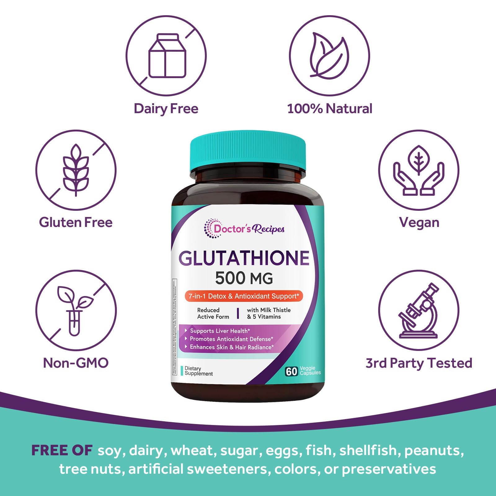 Close-up of vegan capsules shows the smooth, plant-based formula.