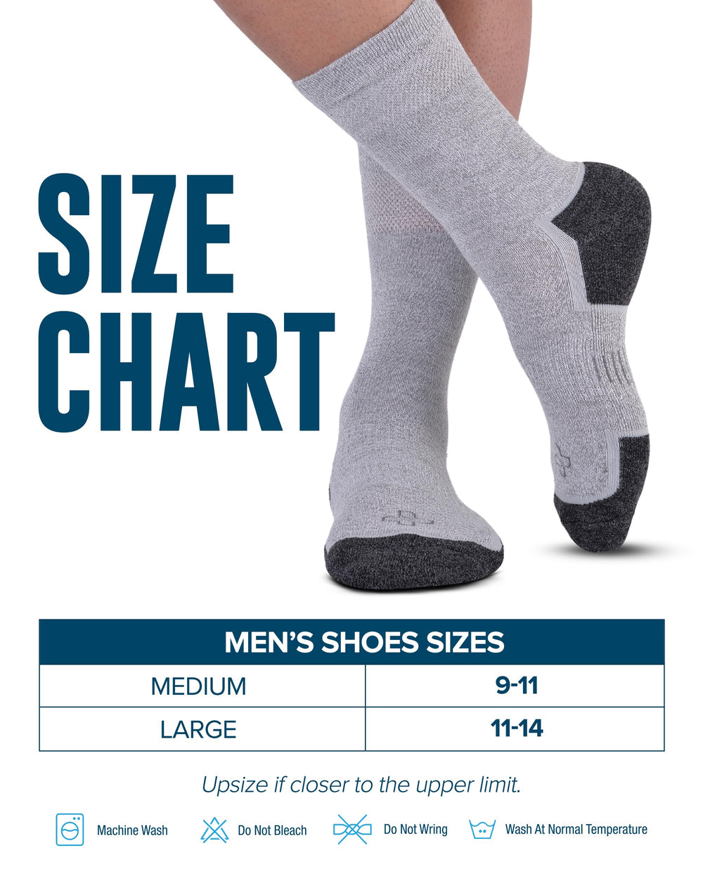 Doctor's Select calcetines para alivio de molestias en neuropatía y circulación
