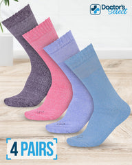 Doctor's Select bamboo fabric provides breathable, moisture-wicking comfort for daily wear.