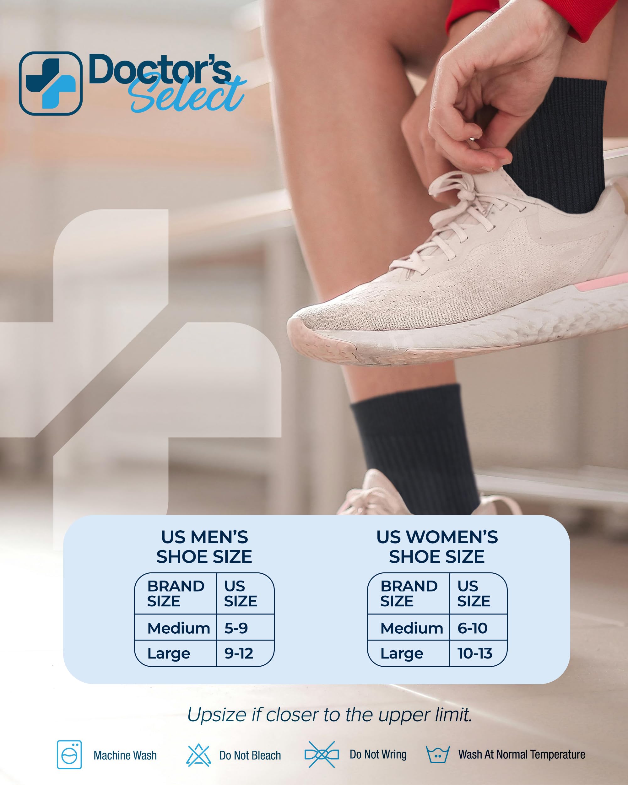 Doctor's Select bamboo socks offer soft feel for daily wear