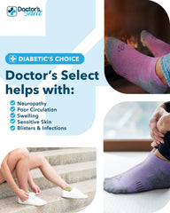 Doctor's Select non-binding design reduces pressure for everyday activity