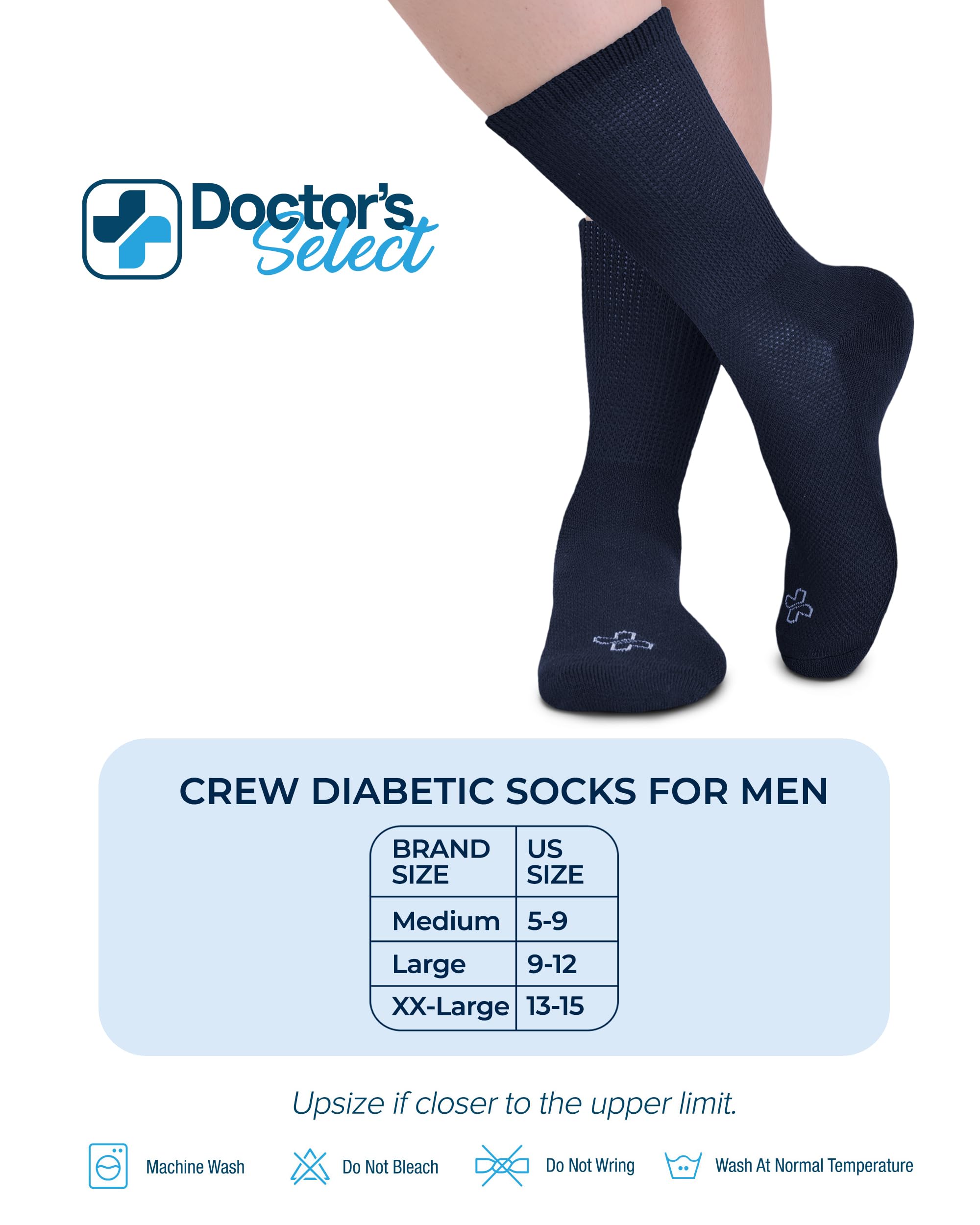 Close-up of Doctor's Select fabric showing moisture-wicking fibers and breathable weave