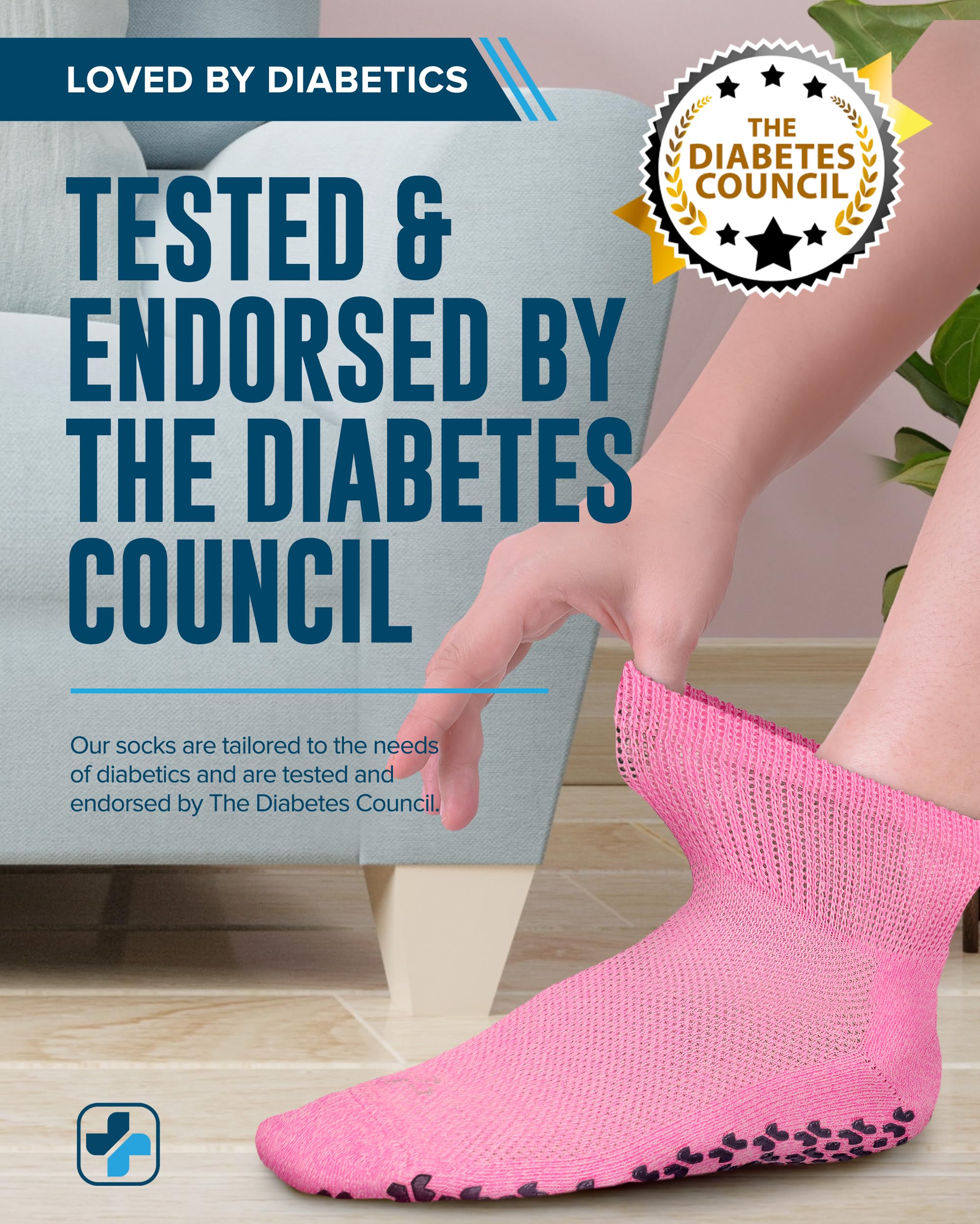 Doctor's Select size medium fits men's 5-9 and women's 6-10.