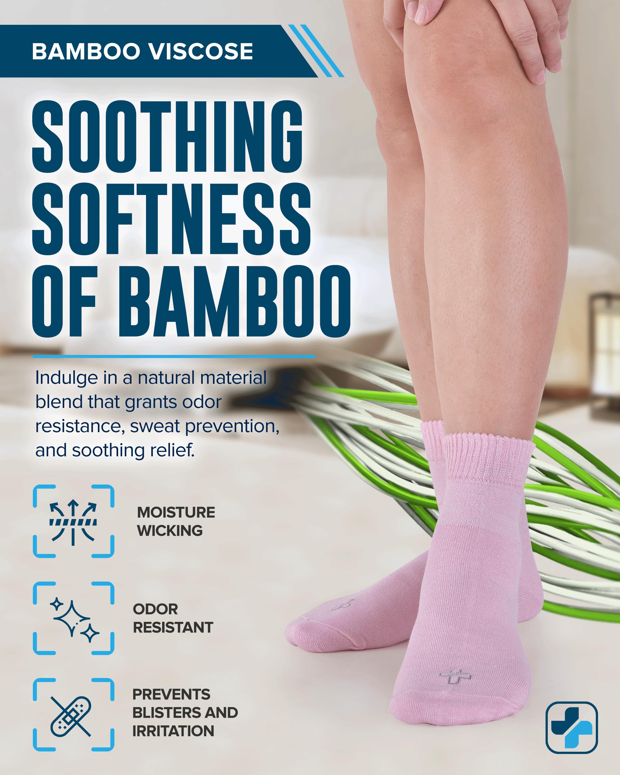 Doctor's Select non-binding top design prevents sock marks and pinching