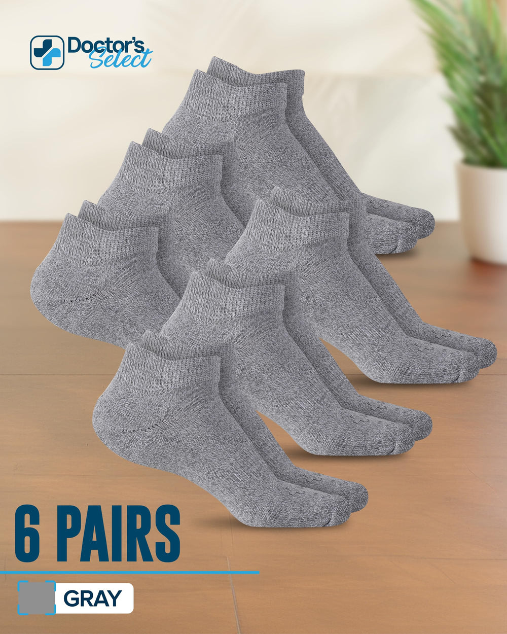 Doctor's Select gray color detail highlighting versatile wear