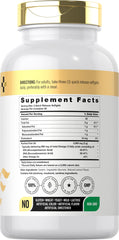 Doctor's Way fish oil softgels close-up highlighting easy-to-swallow capsules