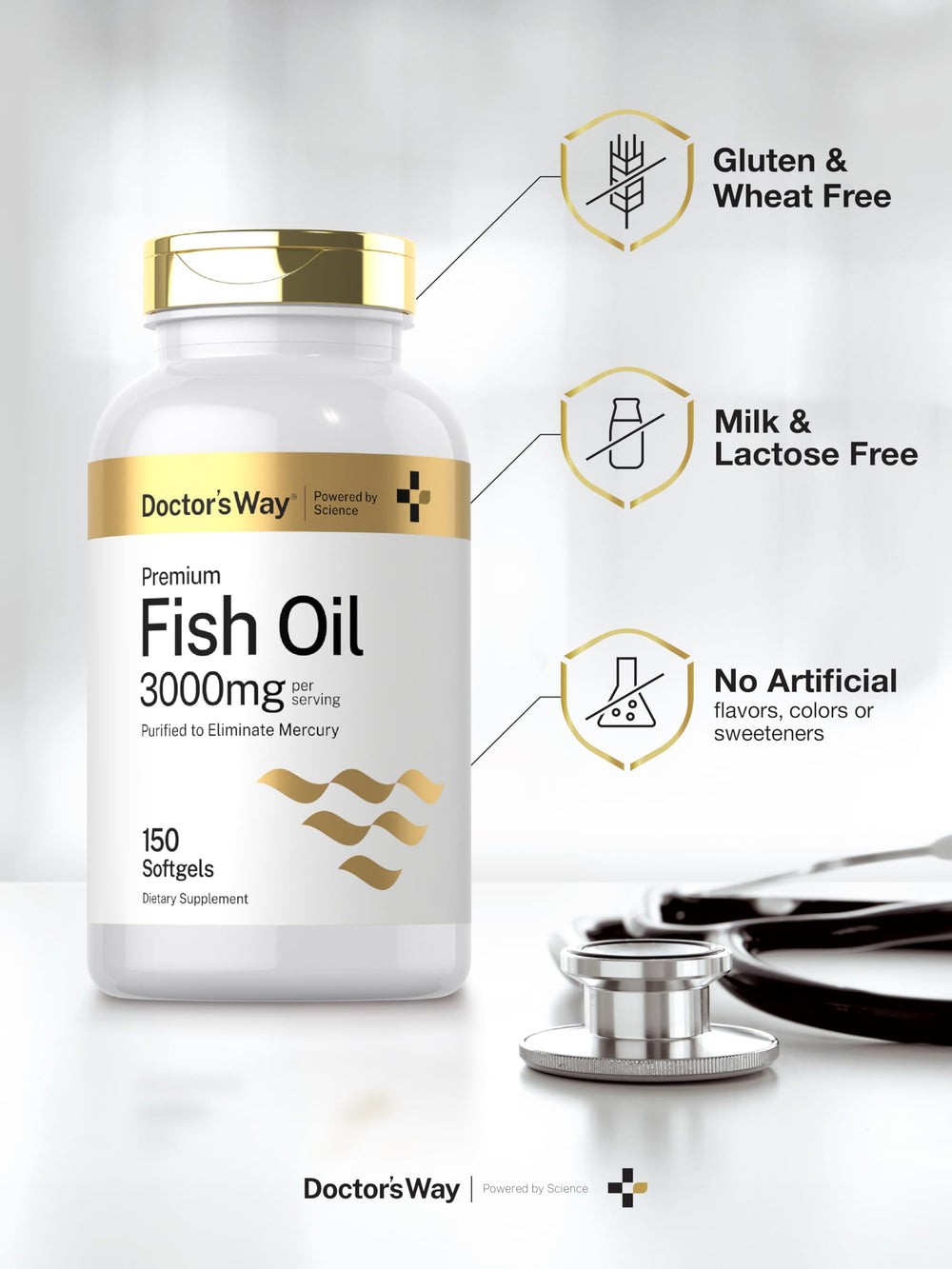 Doctor's Way gluten-free non-GMO packaging suitable for sensitive diets