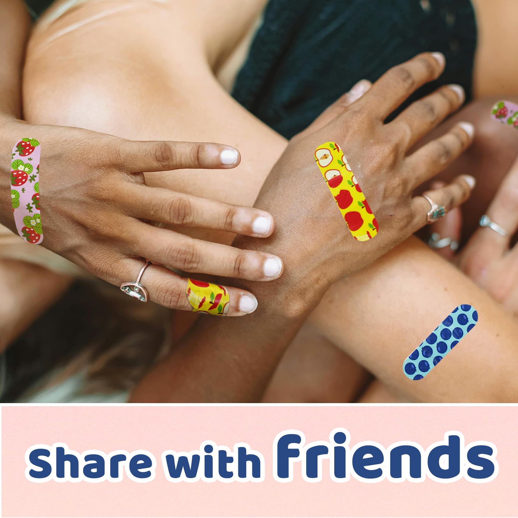 Dodanros soft flexible plastic bandage contours to the skin for comfort