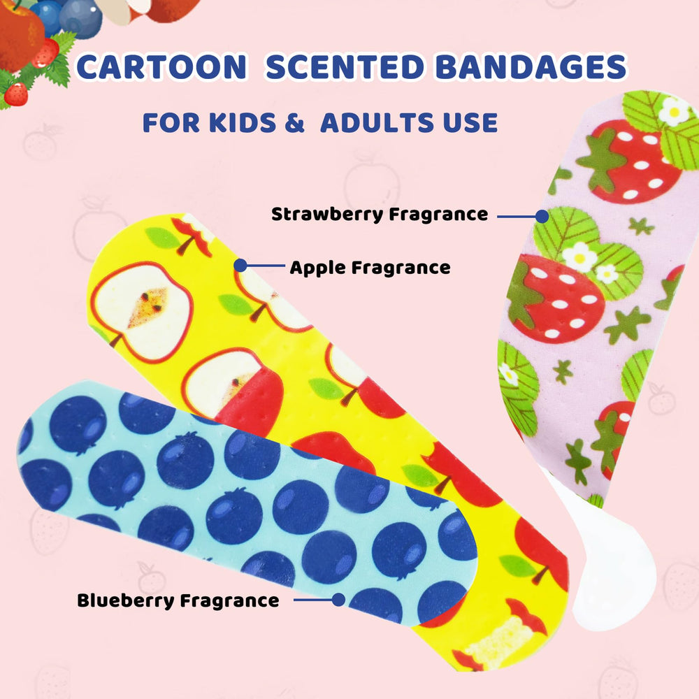 Dodanros Strawberry pattern bandage with playful scent for protection