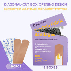 Dodanros sterile bandage with 0.1 percent benzalkonium for hygienic protection.