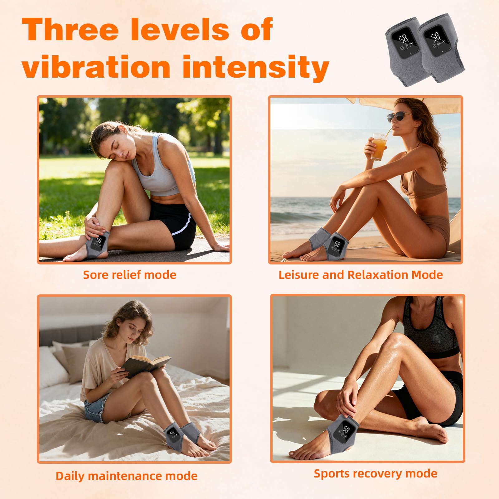 DOEUTLQ hypoallergenic fabric with safe heat keeps massage comfortable and irritation-free.