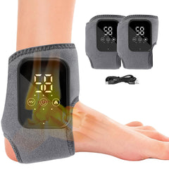 DOEUTLQ foot massager showing triple-heat setting for soothing warmth and daily relief.