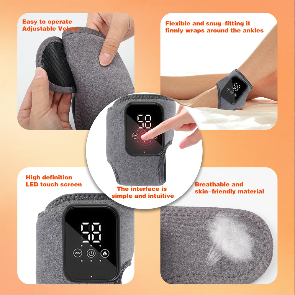 DOEUTLQ wireless massager powered by built-in battery for use anywhere.
