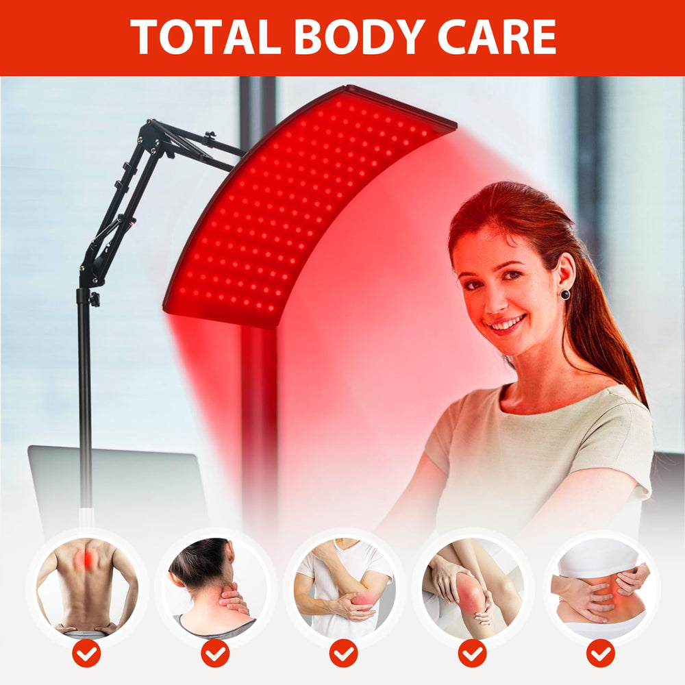 Doinart 660nm red LED and 850nm infrared LED offer combined skin benefits.