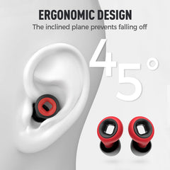Dojavop earplugs soft silicone tips offer gentle comfort for extended wear.