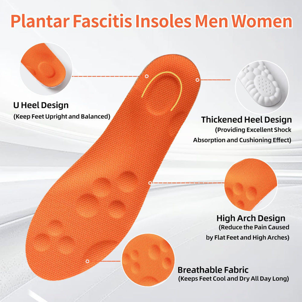Dolcety insoles offer adjustable trim to fit sneakers, boots, or dress shoes.