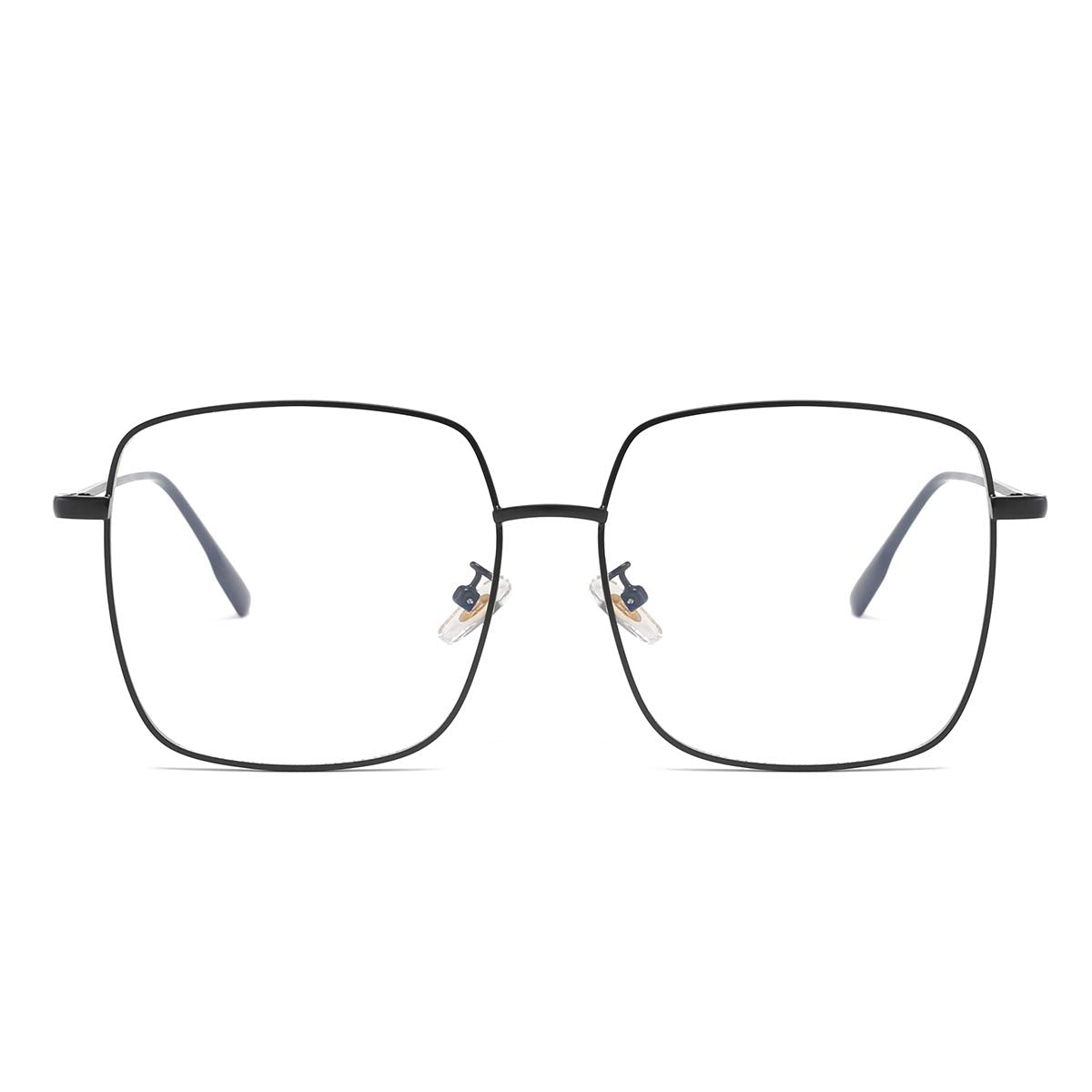 Dollger blue light blocking glasses frame front view for eye comfort.