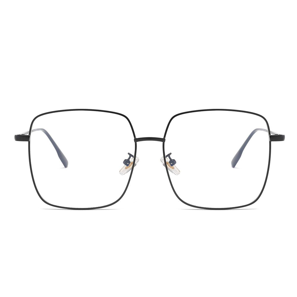 Dollger blue light blocking glasses frame front view for eye comfort.